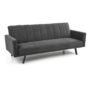 ARMANDO pilka isskleidziama minksta sofa