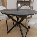 PRIV DOBOK Irony Super Matt isskleidziamas valgomojo stalas