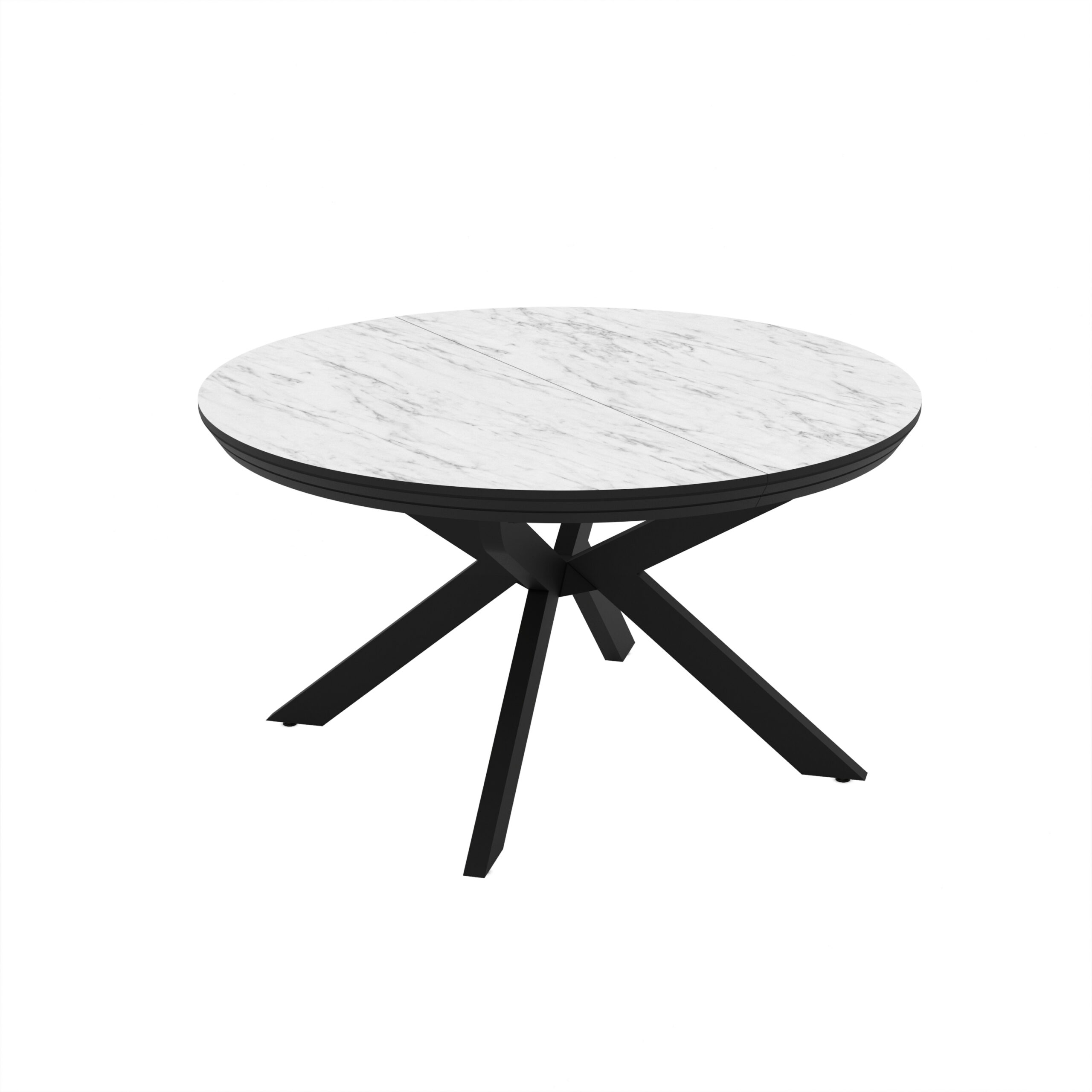 PRIV MELI Marmo Super Matt isskleidziamas valgomojo stalas